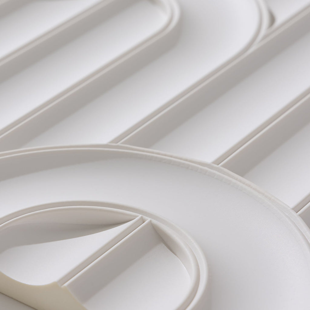 Orac Valley Loop 3D Paintable Wall Panel
