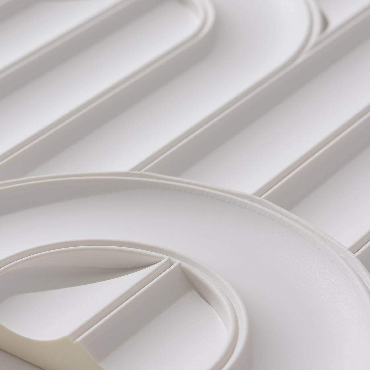 Orac Valley Loop 3D Paintable Wall Panel